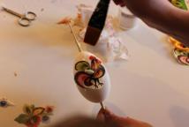 Wielkanocne pisanki a’la decoupage (foto)