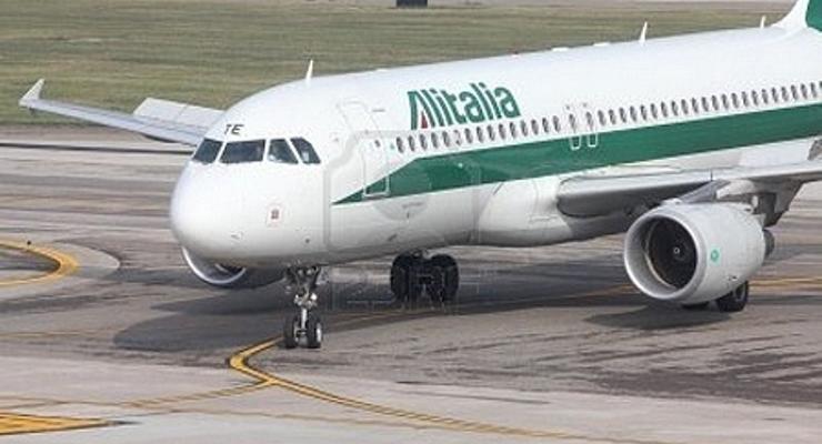 Alitalia w Kraków Airport 