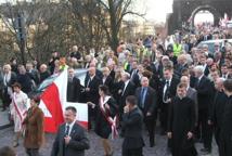 Małopolanie pamiętali o swoim Prezydencie (foto + video))