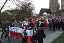Małopolanie pamiętali o swoim Prezydencie (foto + video))