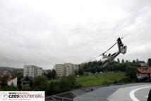 Lądowisko oficjalnie otwarte - start Eurocoptera