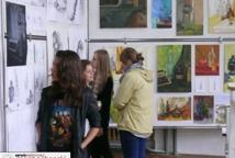 Prace wiśnickich artystów na sprzedaż (foto)
