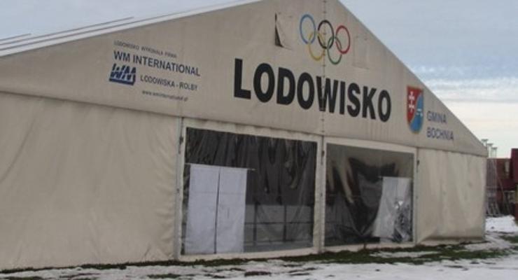 Lodowisko w Proszówkach oczami starostwa 