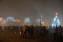 Rynek - bochnianie przywitali Nowy Rok