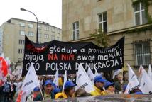 „Godnej pracy dla każdego!” - „Solidarność” bocheńska w Warszawie