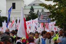 „Godnej pracy dla każdego!” - „Solidarność” bocheńska w Warszawie