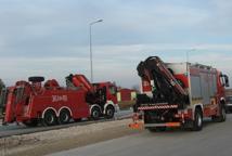 Bocheńskie służby ćwiczyły na autostradzie (foto)