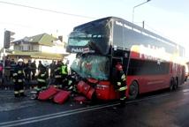 Tragiczny wypadek w Jadownikach - 21 osób rannych