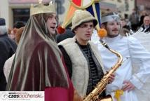 Spotkanie Wigilijne na rynku-życzenia burmistrza miasta