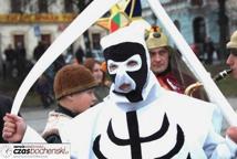 Spotkanie Wigilijne na rynku-życzenia burmistrza miasta