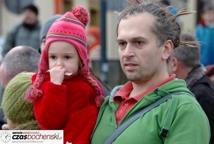 Spotkanie Wigilijne na rynku-życzenia burmistrza miasta