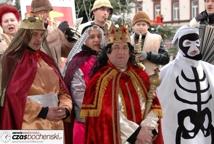 Spotkanie Wigilijne na rynku-życzenia burmistrza miasta