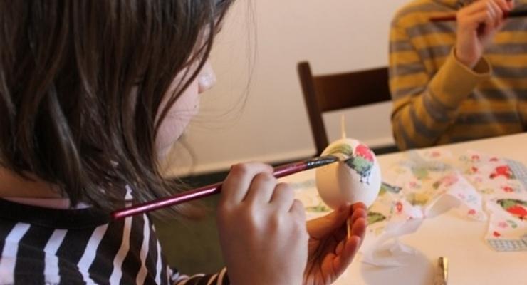 Wielkanocne pisanki a’la decoupage (foto)