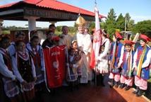 Bp Wiesław Lechowicz w ojczyźnie papieża Franciszka 