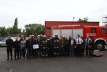 Wizyta niemieckich strażaków z powiatu Saarlouis 