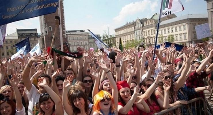 Miastem zawładnęli studenci 