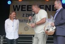 Marek Piekarczyk i Grzegorz Kapcia pod kominem