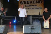 Marek Piekarczyk i Grzegorz Kapcia pod kominem