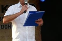 Marek Piekarczyk i Grzegorz Kapcia pod kominem