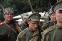 Moskale w Bochni – widowisko na Plantach