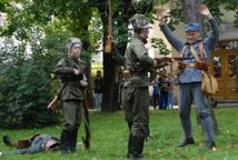 Moskale w Bochni – widowisko na Plantach
