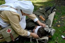 Moskale w Bochni – widowisko na Plantach