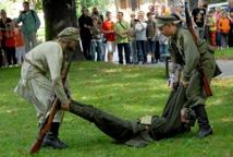 Moskale w Bochni – widowisko na Plantach