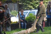 Moskale w Bochni – widowisko na Plantach