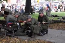Moskale w Bochni – widowisko na Plantach