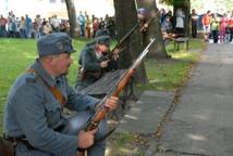 Moskale w Bochni – widowisko na Plantach