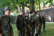 Moskale w Bochni – widowisko na Plantach