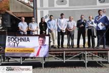 Rynek: Wojciech Zastawniak spotkał się z mieszkańcami Bochni 