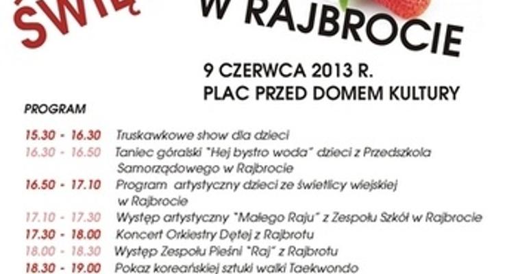 Rajbrockie Święto Truskawki