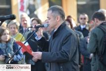  Radość z odzyskania Niepodległej - 11 listopada na ulicach Bochni