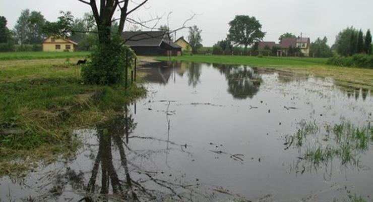 Po deszczach w regionie