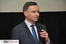 Andrzej Duda w  Bochni: jesteśmy na równi pochyłej...