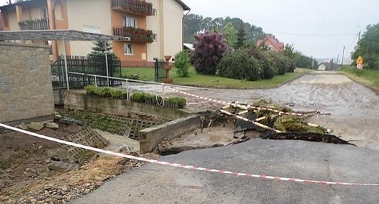 Małopolska po deszczach