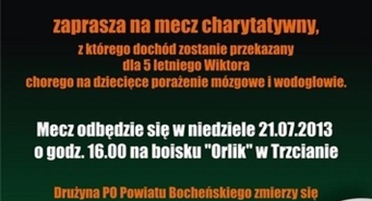 Zagrają charytatywnie na rzecz Wiktorka