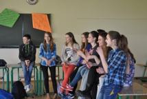 ZS Łapanów zaprosił do siebie gimnazjalistów