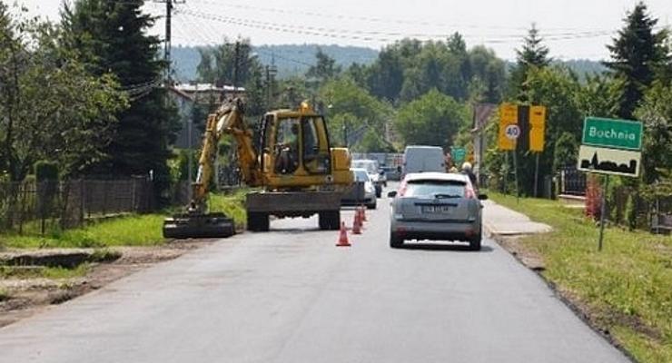 Trwają prace przy drogach powiatowych