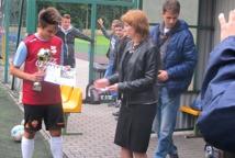  Gimnazjum nr 2 awansuje do rejonów w piłce nożnej