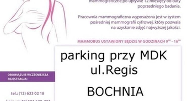 Bezpłatna mammografia