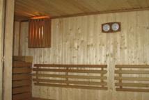 Świeżo wyremontowana sauna