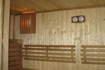 Świeżo wyremontowana sauna