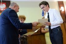 Wręczono awanse i stypendia