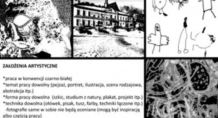 Konkurs plastyczny „Biało-czarne - czarno-białe”