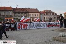 "Cała Bochnia dzisiaj krzyczy - stop imigranckiej dziczy!"