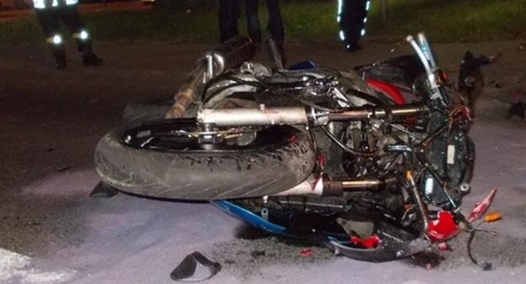 Trzy wypadki z udziałem motocykli