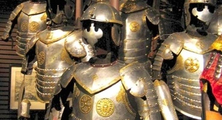 Przyłbice, kirysy i gulfy w Niepołomicach