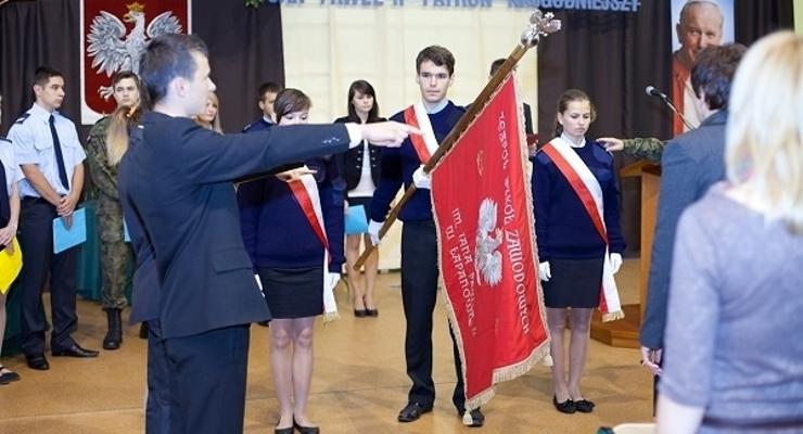 Jan Paweł II od 15 lat patronuje łapanowskiej szkole